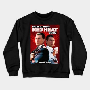 Brian Red Heat Berry Crewneck Sweatshirt